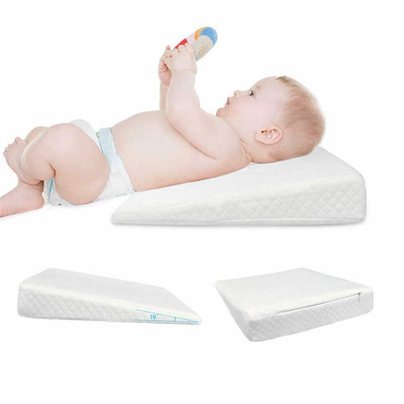 Baby Tilt Pad Baby Pillow Child Slope Pad Baby Anti Vomiting Bed Newborn Memory  Foam Pad Sleep – the best products in the Joom Geek online store